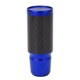 thumbnail image 5 of Perilla de palanca de cambio de marchas manual de 5 y 6 velocidades, cabezal de palanca de cambios de transmisión de fibra de carbono con 3 adaptadores para vehículo, color azul, 5 of 5