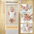 thumbnail image 3 of iPormis Baby Dresser with Changing Table Top, 4 Drawers & 2 Open Shelves, Multi-Functional Nursery Changing Station with Storage, Pearl White, 3 of 9