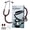 Brown, variant on OTICA Dual Head Stethoscope - Stethoscopes for Nurses, Medical Nursing Students, Paramedics/EMT