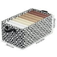 thumbnail image 3 of Printed Woven Storage Basket Large Capacity Storage High Handle Storage Basket Multi-color Optional Storage, 3 of 3