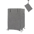 thumbnail image 5 of Jaula para pájaros grande, lavable, de tela Oxford, impermeable y anti-UV, color marrón, 5 of 5