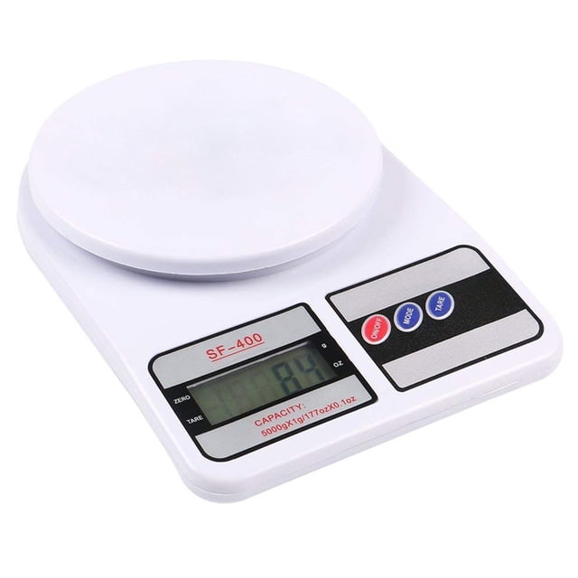 Báscula de cocina digital Gramea de hasta 7 kg con pilas incluidas