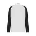 thumbnail image 4 of Generic Womens Long Sleeve Tops Workout Jersey Shirts Baseball Style Raglan Tshirts Casual Color Block Tees Comfy Steetwear, 4 of 5