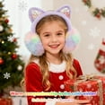 thumbnail image 7 of Kids Adjustable Winter Warm Furry Cat Ear Warmers for Girls Boys Outdoor, 7 of 7