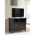 thumbnail image 2 of Passion Furniture Hammond Black 4 Drawer Chest of Drawers (42 in L. X 18 in W. X 36 in H.), 2 of 6