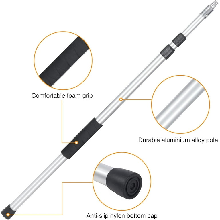 Blulu 2 Pcs Extension Pole Telescoping Pole, 2.8-6.5 Kuwit | Ubuy