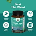 thumbnail image 4 of Natures Craft Water Away Herbal Diuretic Capsules with Dandelion Root for Bloating Relief, 60 Ct, 4 of 8
