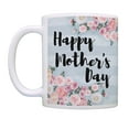 thumbnail image 2 of ThisWear Mom Mug Mothers Day Cup Mom Son Gifts Mom Daughter Gift 11 ounce 2 Pack Coffee Mugs Floral & Stripes, 2 of 4