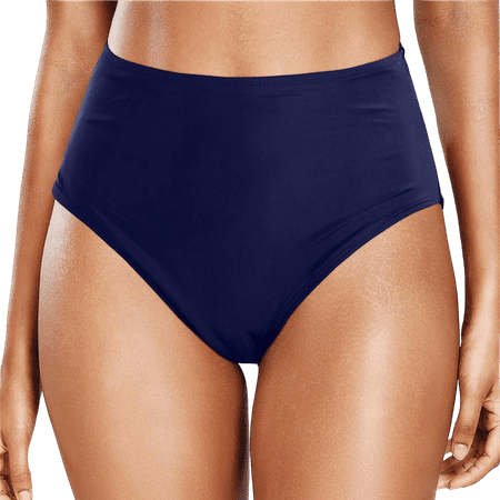 MGCWSH Women s Seamless Basic Swimsuit Bottom Navy L