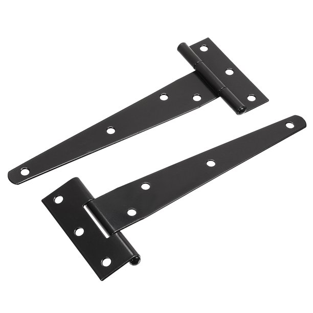 Uxcell 6" Carbon Steel Zinc Plated Rustproof LightDuty T Strap Door