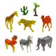 thumbnail image 3 of Figuras de de Silvestre s Juguetes de Simución de Aprendizaje Sunnimix Juguetes de animales salvajes, 3 of 7