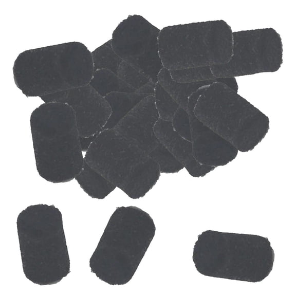 Saxofón Parachoques Fieltros Repuestos para Alto Tenor Soprano Sax Black_30pcs Sunnimix Fieltro para parachoques de saxofón