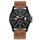 thumbnail image 1 of Reloj de cuarzo para hombre, relojes para hombre para exteriores, fecha, acero inoxidable, militar, deportivo, analógico, de cuarzo, reloj de pulsera para hombre., 1 of 3
