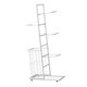 thumbnail image 5 of Estante de almacenamiento de equipos deportivos con soporte para pelotas y estante de baloncesto, soporte organizador de equipo atlético para garaje o Blanco, 5 of 8