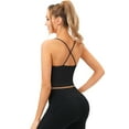 thumbnail image 6 of VENUZOR Women’s Longline Sports Bra Tank Padded Camisole Bras for Women Workout Yoga Bras Vest Gym Running, 6 of 8