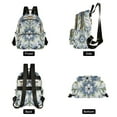 thumbnail image 4 of FORMRS Mini Backpack Purse for Women Travel Daypack Casual Shoulder Bag, Green Floral, 4 of 7