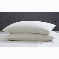 BrylaneHome 2-Pack Quilless Feather-Filled Pillows