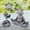 grey, variant on Meditating Frog Creative Ornaments Simulation Animal Statue Decoration, Material Fine Workmanship Easy To Maintain, Perfect For Indoor Outdoor Home Garden