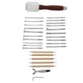 thumbnail image 1 of Leather Working Tools, Elegant Appearance Manual Leather Craft Tools Set Exquisite Design  For DIY Leather Crafts For Sewing Carving, 1 of 8