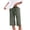 Green, variant on ZSQDM Womens Casual Solid Side Pockets Pants Shorts Elastic Waist Back Pockets Daily Shorts Shorts for women