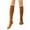 Coffee, variant on Girls Knee High Socks Soft Cotton School Uniform Dress Socks Long Over The Knee