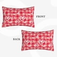 thumbnail image 2 of Haiem Pillowcase for Hair and Skin Queen valentine day with heart Printed Soft Pillowcase with Envelope Closure-20"x30", 2 of 6