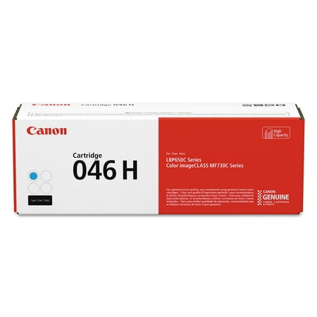 UPC: 0013803280029 | Canon 046H Original Toner Cartridge – Cyan Laser – High Yield – 5000 Pages – 1 Each