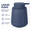 Matte Gray-blue, variant on BosilunLife 12 oz Liquid Soap Dispenser, Matte Ceramic Hand Soap Dispenser with BPA-free Pump, Bathroom Soap Dispenser for Countertop, Black