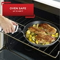 thumbnail image 5 of T-fal Professional 3-Piece Total Nonstick Thermo-Spot Heat Indicator Fry Pan Cookware Set, 8 10 12-Inch, Black, E938S374, 5 of 5