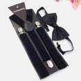 thumbnail image 2 of Tirantes hipster de moda para hombres adultos, tirantes con lazo para hoteles y padrinos de boda, 2 of 6