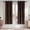 Brown, variant on Blackout Curtains, Blackout Curtains Set of 2 for Bedroom Living Room 42x72 in, Thermal Insulated Room Darkening Drapes with Grommet Top, Noise Reduction & Light Blocking