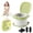Green, variant on Soluxeo Portable Potty for Toddlers Travel, Foldable Travel Training Toilet Seat with Storage Bag & 15 Garbage Bag, Fit Indoor/Outdoor, Pink