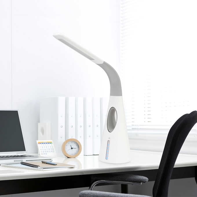 Intek Ultrabrite Led Desk Lamp With Bladeless Fan Canada Intek Ultrabrite Led Desk Lamp With Bladeless Fan
