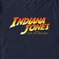thumbnail image 2 of Men's Indiana Jones and the Dial of Destiny Official Movie Logo  Graphic Tee Navy Blue 2X Large, 2 of 5