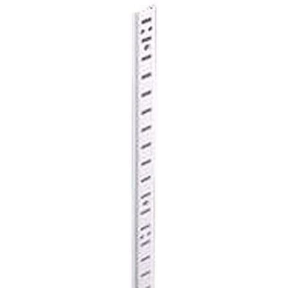Knape & Vogt Steel Heavy Duty Shelf Pilaster - Adjustable, Zinc-Plated - 24 In, 1 Pack, 20 Ct