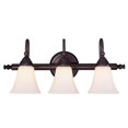 thumbnail image 1 of Savoy House Brunswick 3 Light Bath Bar in English Bronze, 1 of 1