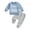v#90Blue222, variant on Baby Boys Clothes Sets Letter Printed Comfortable Long Sleeve Crew Neck Sweatshirt And Pants Combo For Kids Everyday Casual Wear Outdoor Activities And Parties Sweet Outfit,Green,3-6 Months