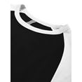 thumbnail image 2 of Ma Croix Mens Baseball Raglan 3/4 Sleeve T-Shirts Activewear Team Jersey, 2 of 6