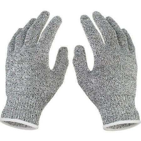 

Premium Cut Resistant Gloves - Food Grade - Level 5 Protection High Performance Kitchen Work Safety Cutting Gloves for Food Prep Oyster Shucking Fish Fillet Meat Cutting and Wood Carving M Size