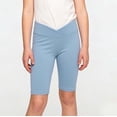 thumbnail image 2 of Khunlpohl&nbsp; Girl's Leggings Shorts Elastic Waisted Solid Color Sports Short Pants Casual Running Swimming Trousers, 2 of 5
