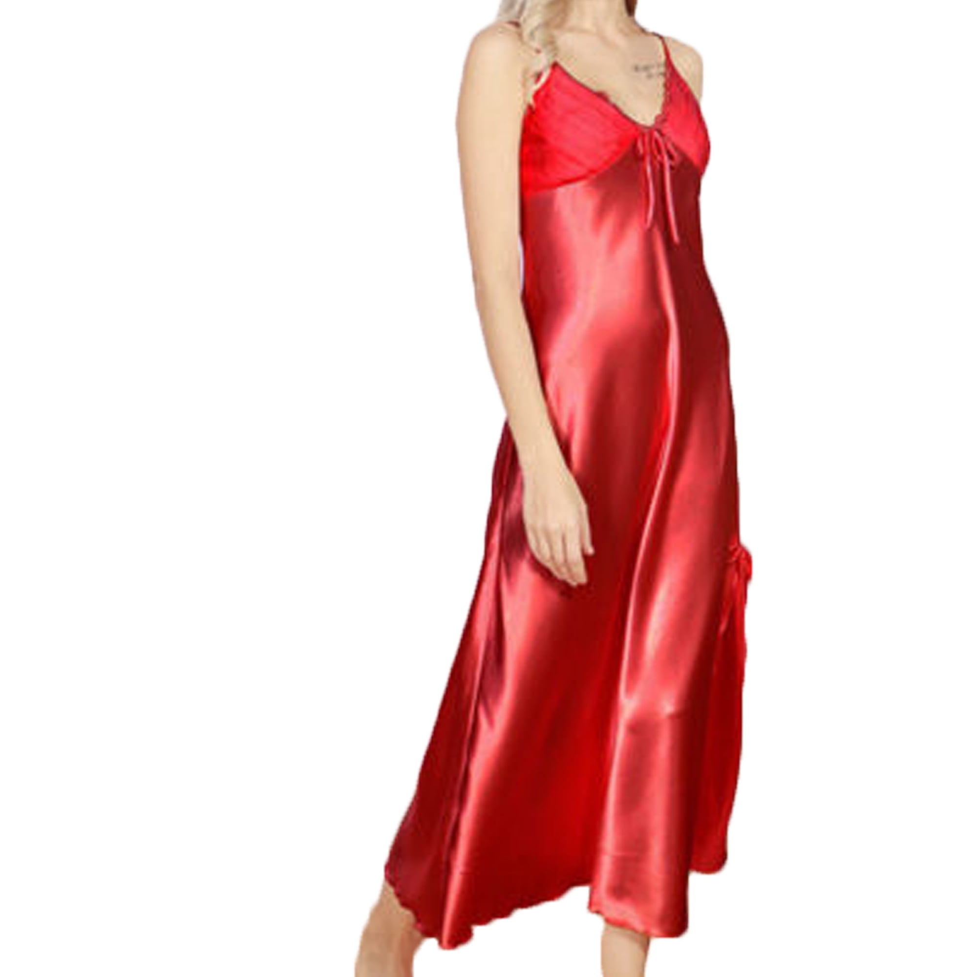 red lace night dress