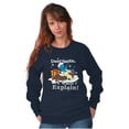 thumbnail image 4 of Brainy Smurf Dear Santa Christmas Sweatshirt for Men or Women Brisco Brands S, 4 of 6