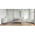thumbnail image 2 of Spindle King Bed Complete Set in Sandcastle Antique White Finish, 2 of 5