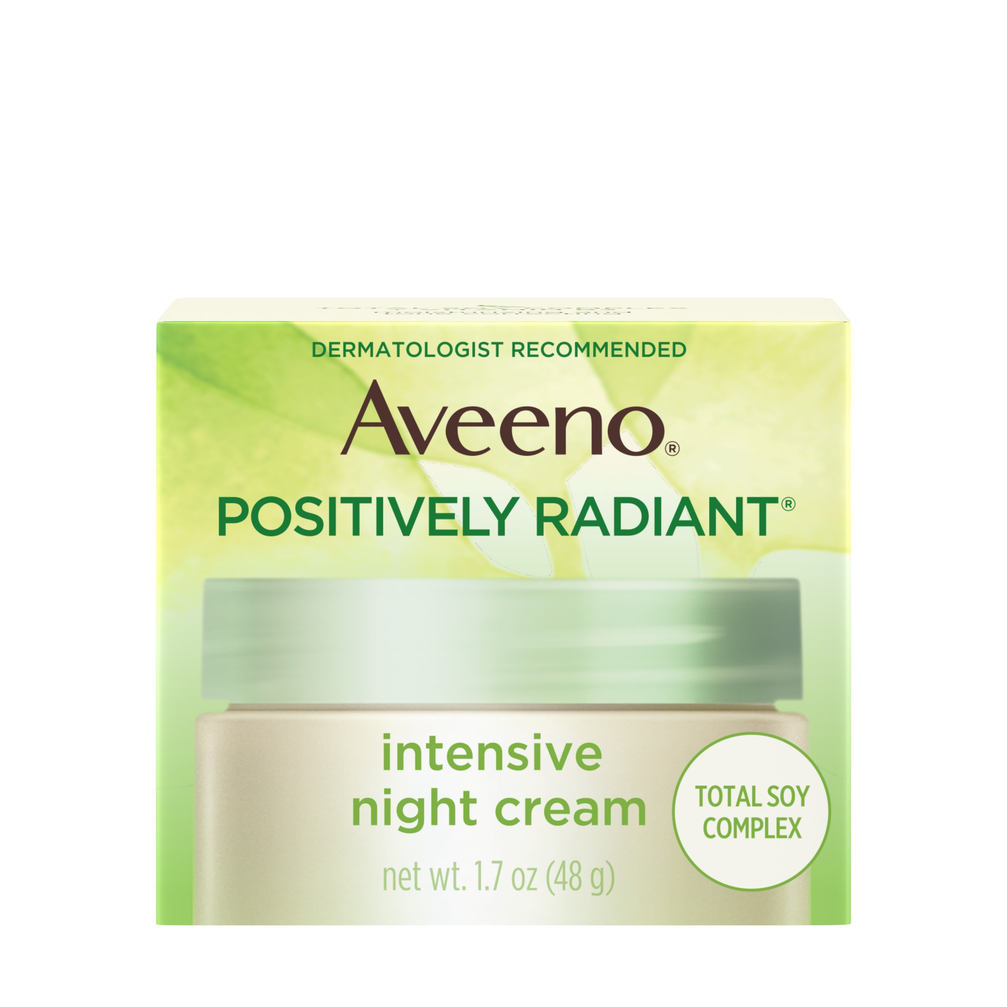 Aveeno Positively Radiant Intensive Moisturizing Night Cream, 1.7 oz