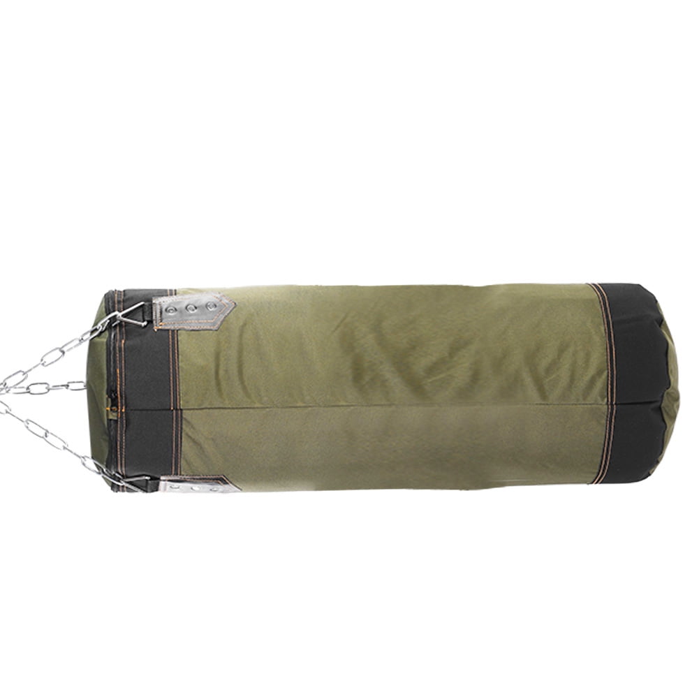 Heavy Duty Fitness Sandbags,Boxing Punch Bag Punching Bag,Empty Training Boxing Hook Kick Sandbag Fight Karate Punch Punching Sand Bag for Training (60CM)