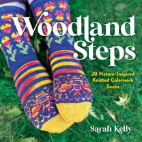 Dover Crafts: Knitting Woodland Steps: 20 Nature-Inspired Knitted Colorwork Socks, (Paperback)