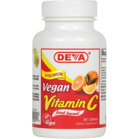 Deva Vegan Comprimés de vitamine C 90 Ct