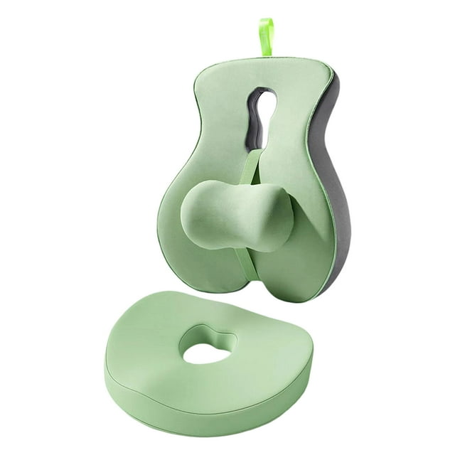 Coussin de Soutien Lombaire Ergonomique pour Chaises de Jeu, Dossier Réglable avec Noyau en Mousse à Mémoire de Forme