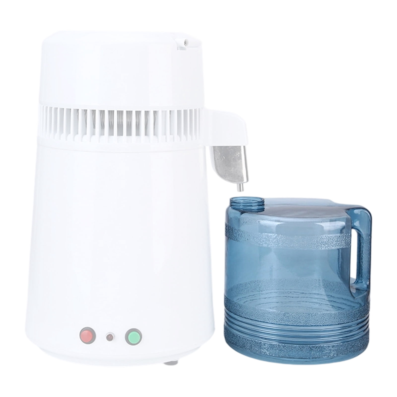 4L Distilled Water Collector with Handle, Easy Install Storage Container for Countertop Distillers & Beauty Use