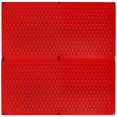 thumbnail image 1 of Wall Control 32" x 16" Horizontal Pegboard Garage Organizer, Red (2 Pack), 1 of 9